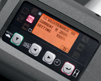 Toyota Traigo 48 - Maintenance hour meter