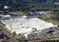 Toyota Material Handling warehouse factory in Mjölby (Sweden)